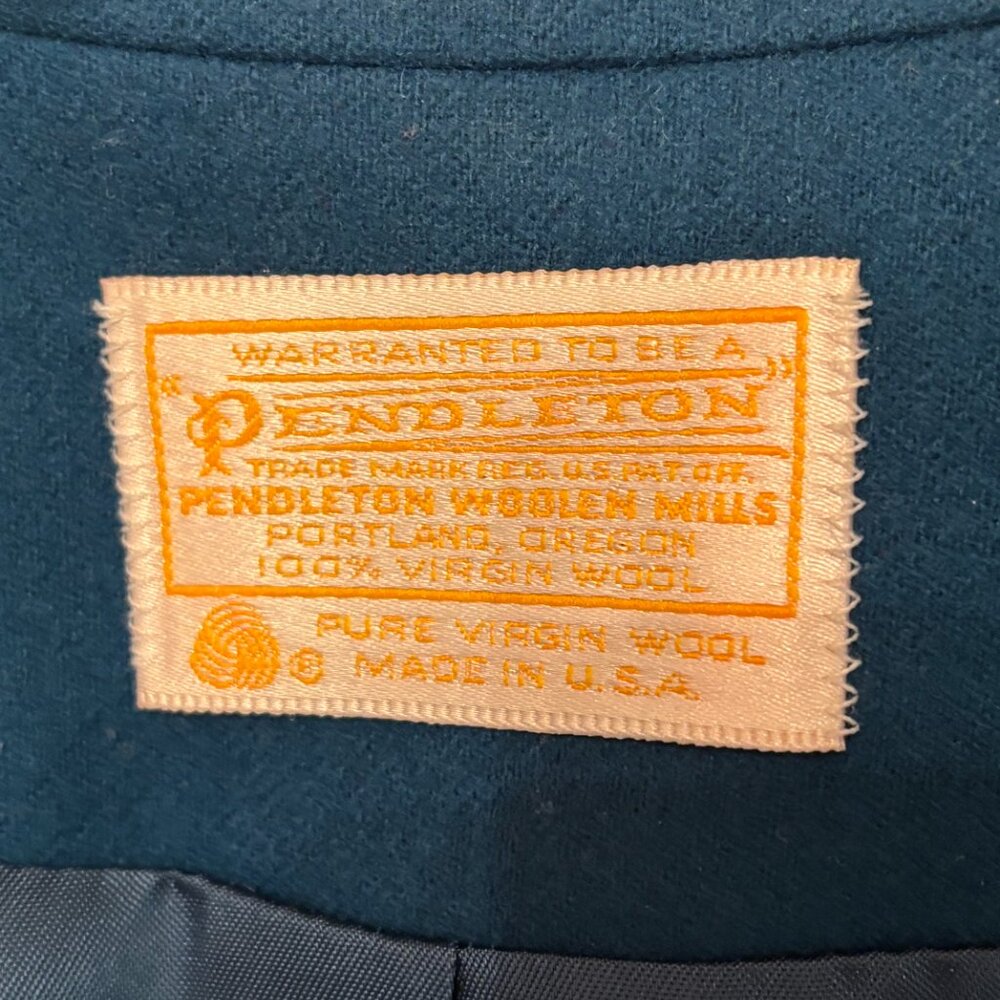 Vintage Pendleton Wool Jacket Size 14 - image 4